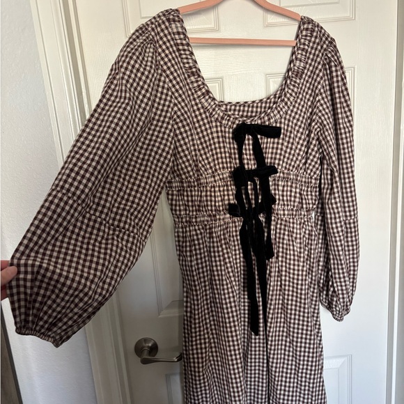 Damson Madder Dakota Bow Dress NWT - Picture 3 of 11